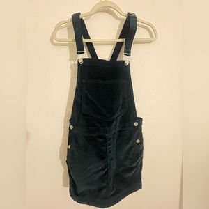 Urban Outfitters Velvet Overall/Minidress